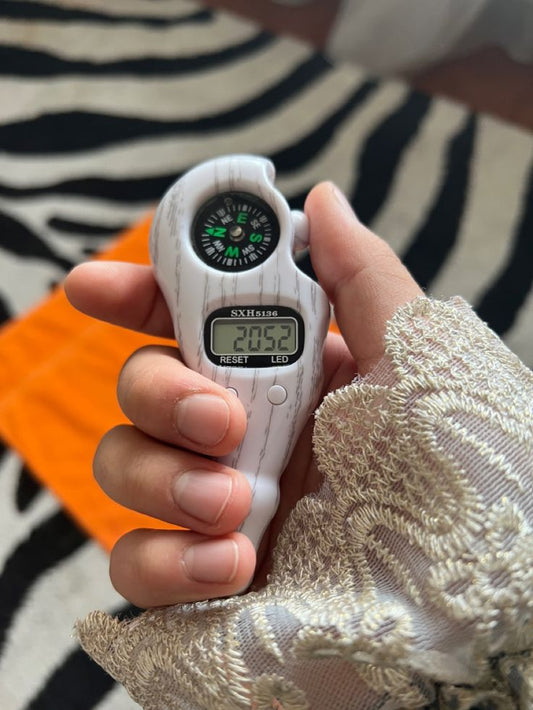 Digital Tasbeeh Counter With Qibla Compass