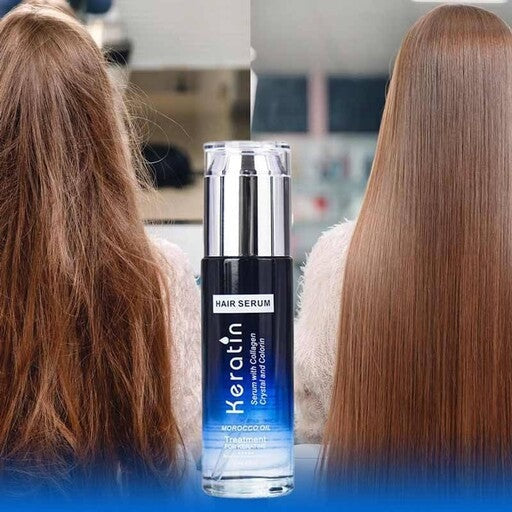 Keratin Hair Serum With Collagen & Morocco Oil 80 Ml