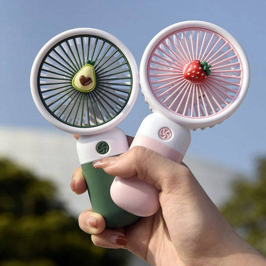 Mini Fan Multifunctional Cool Summer Fruit Cartoon Handheld Mini Fan