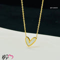Mini Heart Stainless Steel Necklace – Elegant Jewellery