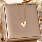 Mini Heart Stainless Steel Necklace – Elegant Jewellery