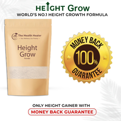 The Health Healer Height Grow Powder – 100% Natural Height Increase Supplement – 100g