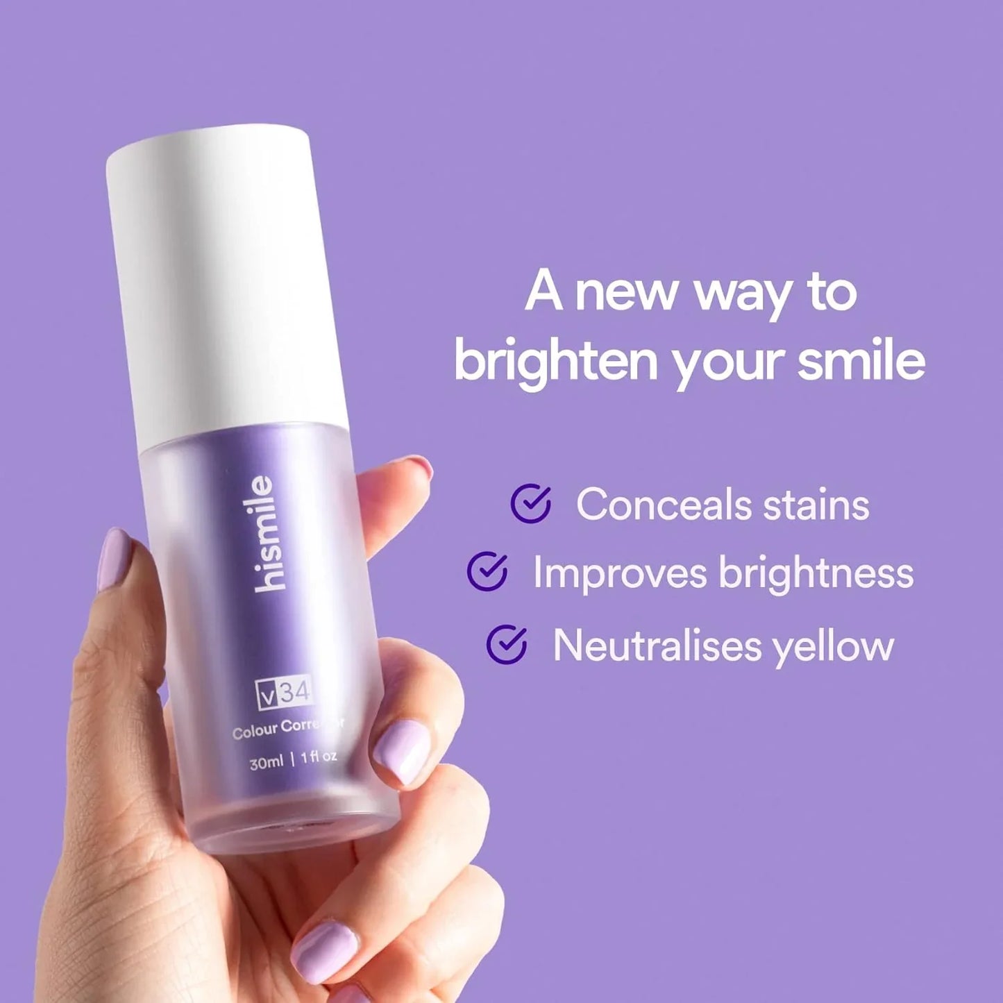 Hismile V34 Purple Teeth Whitening