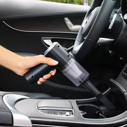 3 in 1 Portable Vacuum Cleaner | Wireless Mini Vacuum, Air Duster & Blower for Home, Car & Laptop Cleaning