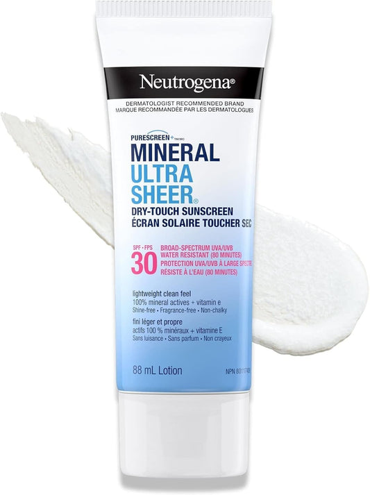 Neutrogena Mineral Ultra Sheer Dry-Touch Sunscreen SPF 30 (88ML)