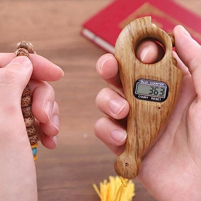 Digital Tasbeeh Counter With Qibla Compass