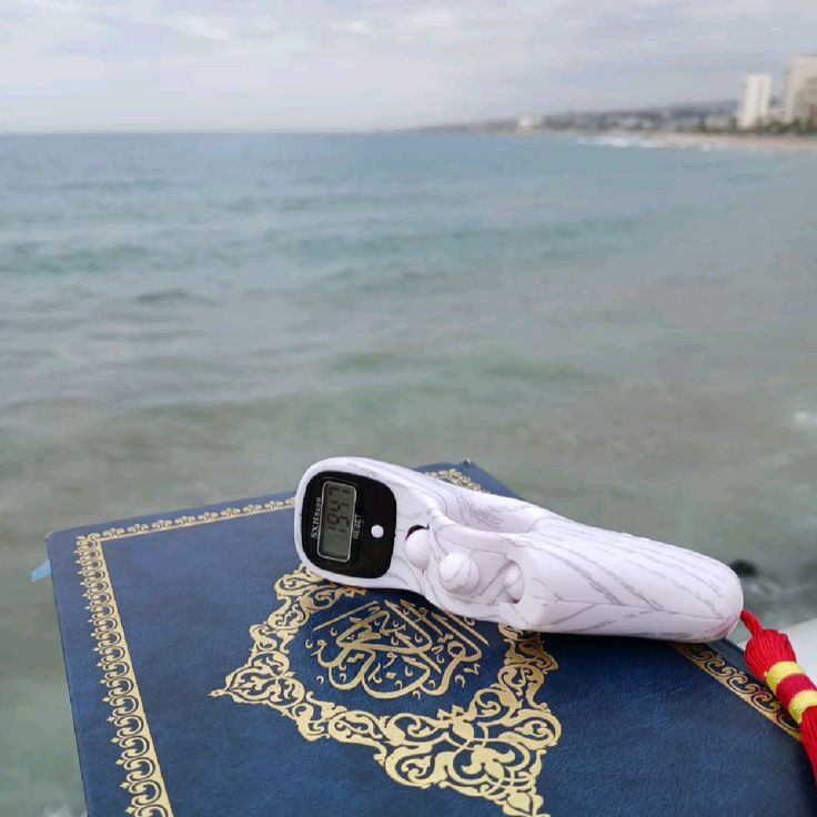 Digital Tasbeeh Counter with Qibla Compass & LED Light – Smart Zikr Tally Counter