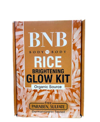 3-in-1 Rice Powder Organic skincare set designed to brighten and enhance Glowing Kit