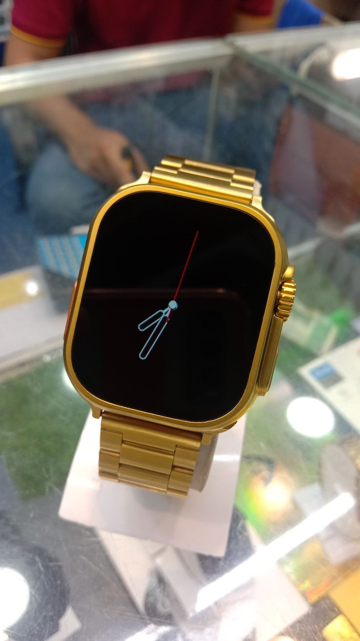 GD9 Ultra Golden Edition Smart Watch Providing Premium Design Stylish Appearance And Everyday Smart Wear Support