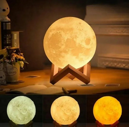 Led Moon Lamp – 3d Printed Lunar Lamp