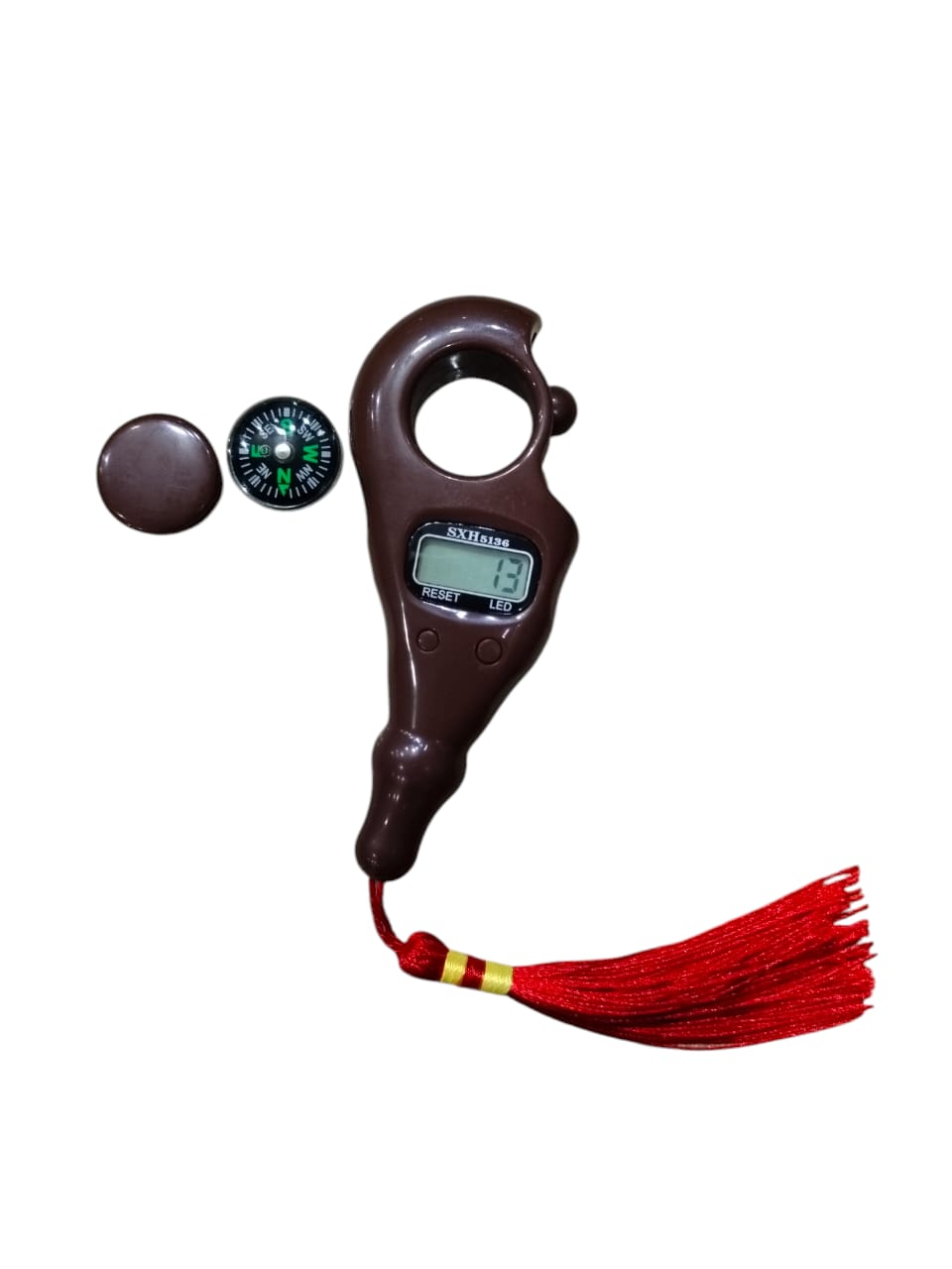 Digital Tasbeeh Counter With Qibla Compass