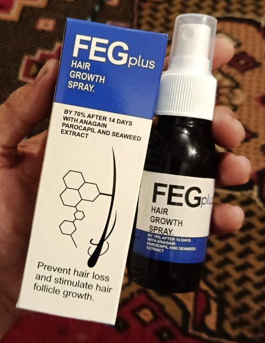 Feg Plus Hair & Beard Growth Serum Spray 50ml