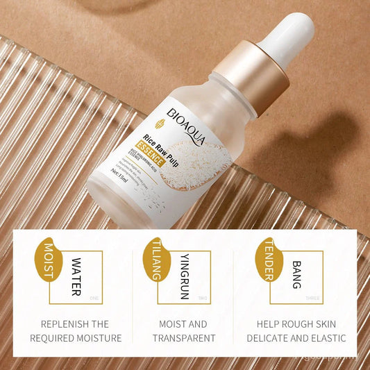 High Quality Bioaqua Rice Raw Pulp Essence – 15ml