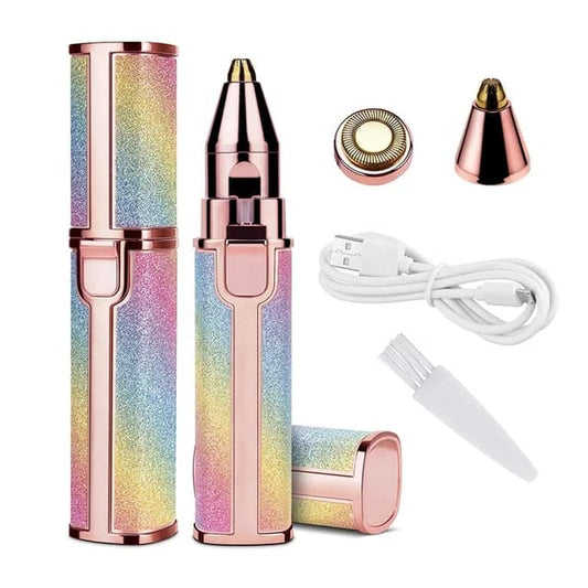 2 In 1 Electric Eyebrow Trimmer And Shaver, Hair Remover Trimmer For Women