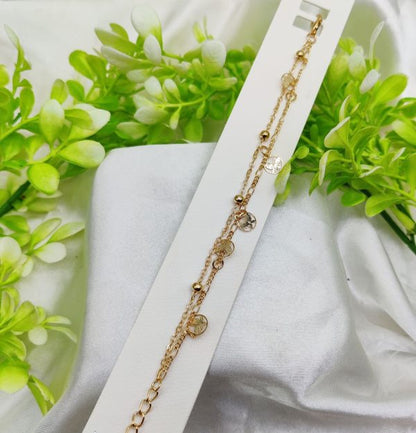 Imported Elegant Adjustable Charm Bracelet – Imported Elegance For Girls & Women -Random Design