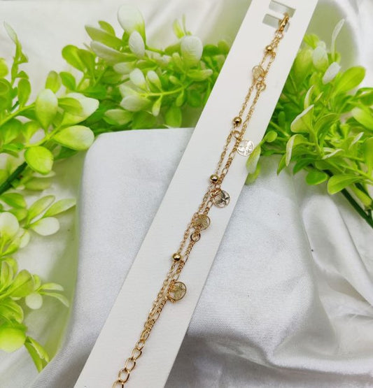 Imported Elegant Adjustable Charm Bracelet – Imported Elegance For Girls & Women -Random Design