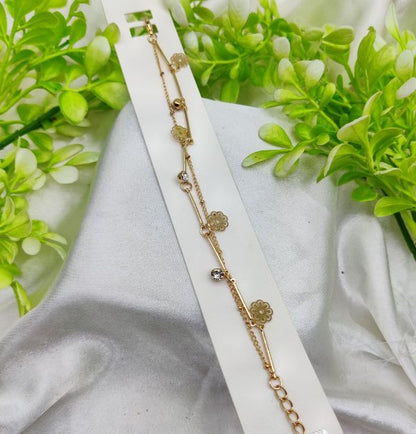 Imported Elegant Adjustable Charm Bracelet – Imported Elegance For Girls & Women -Random Design