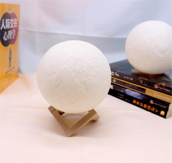 Led Moon Lamp – 3d Printed Lunar Lamp