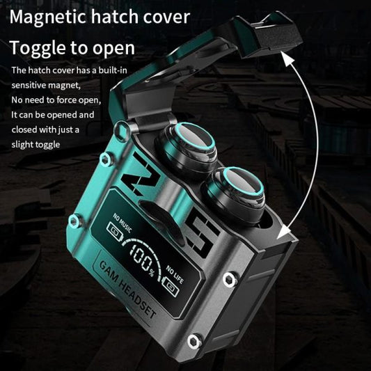 M25 Bluetooth 5.3 Wireless Earbuds | HiFi Sound, LED Display , Waterproof ,40 Hrs