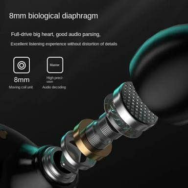 M25 Bluetooth 5.3 Wireless Earbuds | HiFi Sound, LED Display , Waterproof ,40 Hrs