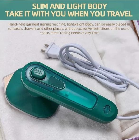 Portable Mini Electric Steam Iron |40w Ceramic Soleplate
