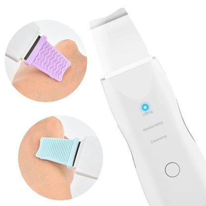 Rechargeable Ultrasonic Skin Scrubber _Facial Cleansing