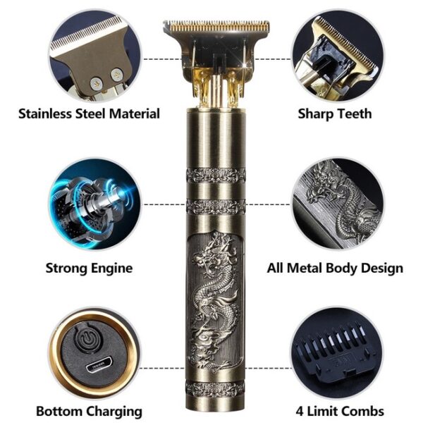 lectric Shaver Man Cordless Hair Beard Trimmer For Men Haircut Shaving Machine Tools