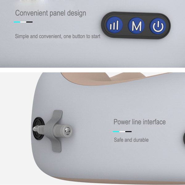 U Shaped Pillow Neck Massager Usb Charging Portable Neck Shoulder Cervical Massager
